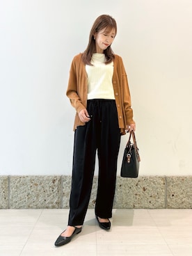 「URBAN RESEARCH DOORS（アーバンリサーチドアーズ）のアイテム」を使った、かなみさん（レディース・160cm）の秋コーディネート