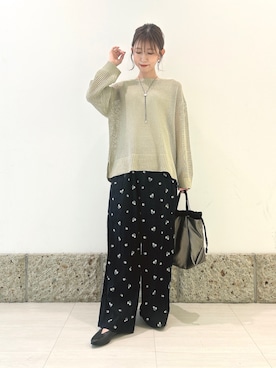 かなみさん(レディース・160cm)の春コーディネート