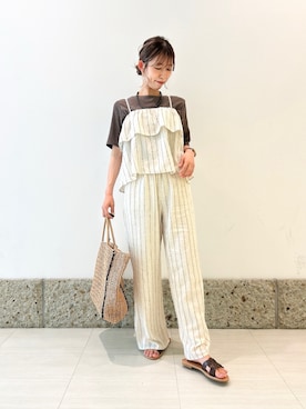 かなみさん(レディース・160cm)の夏コーディネート