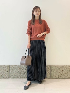 かなみさん(レディース・160cm)の秋コーディネート