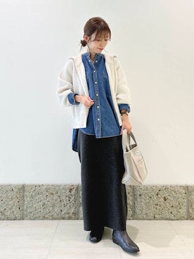 かなみさん（レディース・160cm）の秋コーディネート