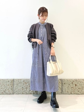 かなみさん（レディース・160cm）の秋コーディネート