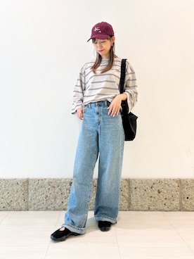 かなみさん(レディース・160cm)の秋コーディネート