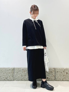 かなみさん（レディース・160cm）の秋コーディネート