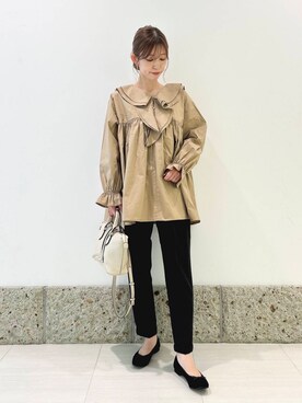 かなみさん（レディース・160cm）の秋コーディネート