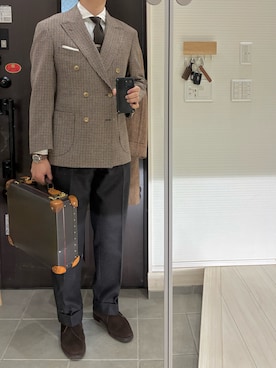 Chrisさん（メンズ・180cm）の春コーディネート