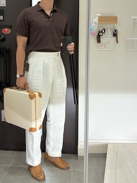 「OMEGA（オメガ）のアイテム」を使った、Chrisさん（メンズ・180cm）の夏コーディネート