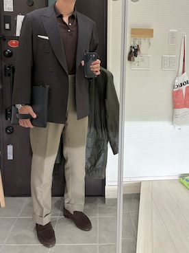 Chrisさん（メンズ・180cm・30代）の秋コーディネート