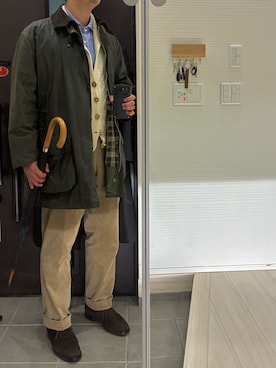 Chrisさん（メンズ・180cm）の冬コーディネート