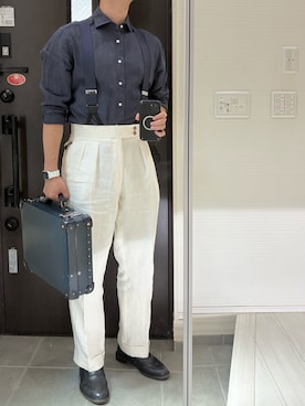 「アイテム（シャツ/ブラウス）」を使った、Chrisさん（メンズ・180cm・30代）の夏コーディネート