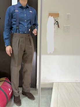 Chrisさん（メンズ・180cm）の春コーディネート