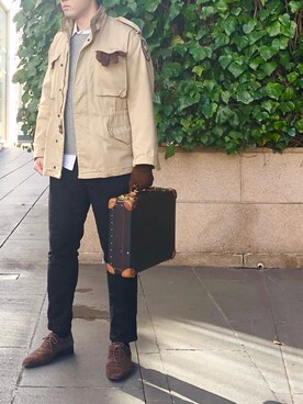 Chrisさん（メンズ・181cm）の冬コーディネート
