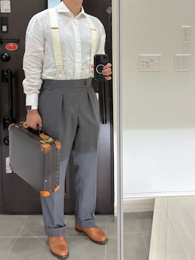 「アイテム（バッグ）」を使った、Chrisさん（メンズ・180cm・30代）の夏コーディネート