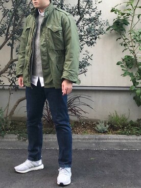 Chrisさん（メンズ・181cm）の冬コーディネート