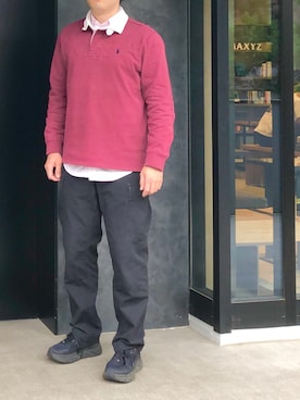 Chrisさん（メンズ・181cm）の春コーディネート