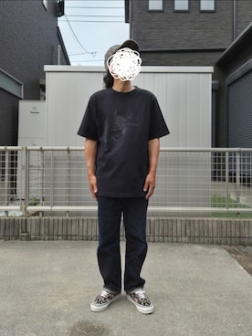「アイテム（キャップ）」を使った、youさん（メンズ・168cm）の秋コーディネート