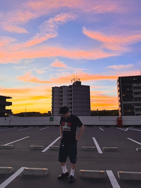 「アイテム（ローファー）」を使った、DAISUKEさん（メンズ・169cm）の夏コーディネート