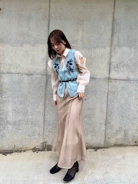 𝕂𝔸𝕊𝔼𝕀𝕀33さん(レディース・167cm)の春コーディネート