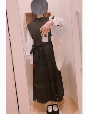 まうさん（レディース・152cm）の秋コーディネート