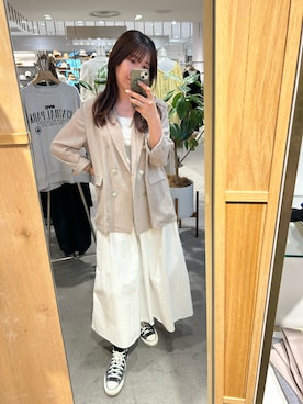 「SHENERY（シーナリー）のアイテム」を使った、IGARASHI_166cmさん（骨格ストレート・レディース・166cm）の春コーディネート