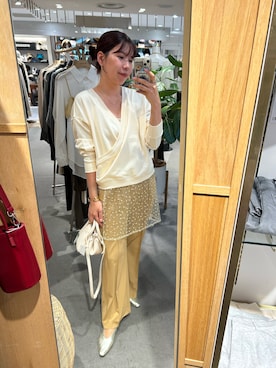 「アイテム（スウェット）」を使った、IGARASHI_166cmさん（レディース・166cm）の秋コーディネート