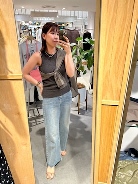 「SHENERY（シーナリー）のアイテム」を使った、IGARASHI_166cmさん（骨格ストレート・レディース・166cm）の夏コーディネート