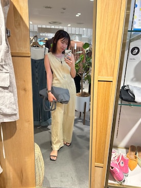 「アイテム（オールインワン・サロペット）」を使った、IGARASHI_166cmさん（レディース・166cm）の夏コーディネート