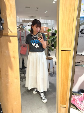「SHENERY（シーナリー）のアイテム」を使った、IGARASHI_166cmさん（骨格ストレート・レディース・166cm）の夏コーディネート