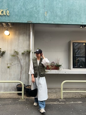 「SHENERY（シーナリー）のアイテム」を使った、IGARASHI_166cmさん（骨格ストレート・レディース・166cm）の春コーディネート