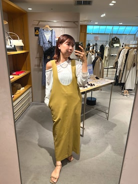 「SHENERY（シーナリー）のアイテム」を使った、IGARASHI_166cmさん（骨格ストレート・レディース・166cm）の夏コーディネート