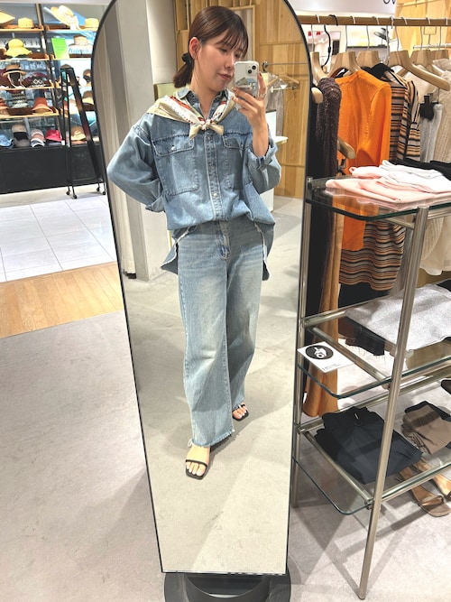 《３サイズ展開/旬なスタイリング》バギーデニム