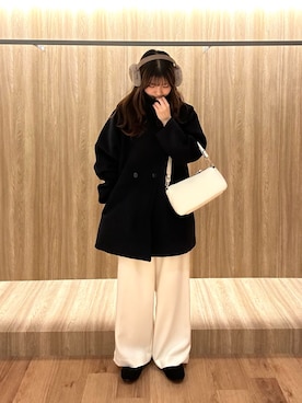 Rinkaさん（骨格ウェーブ・レディース・160cm）の冬コーディネート