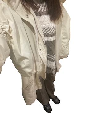 「selectmoca」｜「アイテム（その他アウター）」を使った、まあぽぽさん（レディース・157cm）の冬コーディネート
