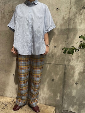 夏蜜柑さん（レディース・159cm）の夏コーディネート