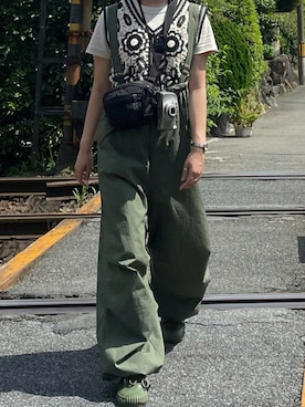 夏蜜柑さん(レディース・159cm)の夏コーディネート