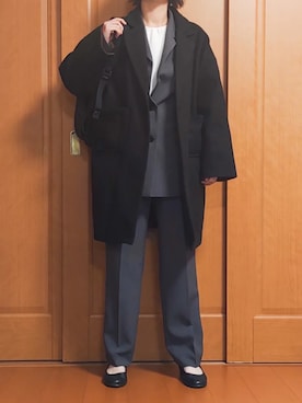 「THE SHINZONE（ザ　シンゾーン）のアイテム（ジャケット/アウター）」を使った、zyun1977bさん（レディース・163cm）の冬コーディネート