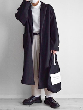 つね。さん（メンズ・174cm）の冬コーディネート