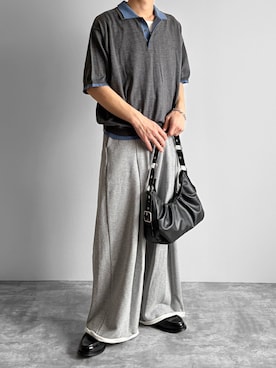 「CIYOT（シヨウト）のアイテム」を使った、つね。さん（メンズ・174cm）の春コーディネート