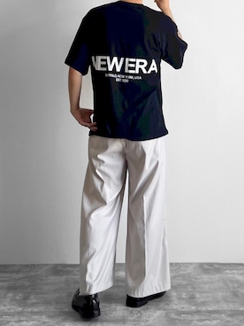 「バックプリント」｜つね。さん（メンズ・174cm）の秋コーディネート