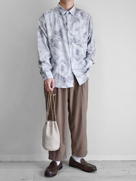 つね。さん（メンズ・174cm）の春コーディネート