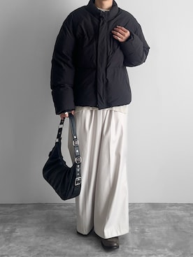 「NILWAY（ニルウェイ）のアイテム」を使った、つね。さん（メンズ・174cm）の冬コーディネート