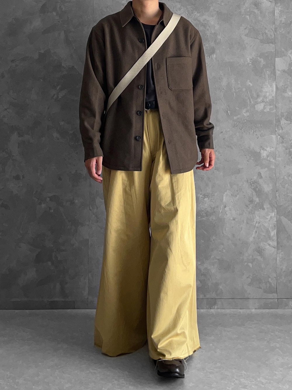 Cut off buggy flare hakama pants / カットオフ seyto（セイト）の「Cut off buggy flare hakama pants / カット