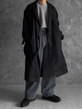 「BeAMS DOT（ビームスドット）のアイテム（ジャケット/アウター）」を使った、つね。さん（メンズ・174cm）の冬コーディネート