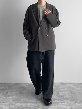 「KLASSE14（クラスフォーティーン）のアイテム」を使った、つね。さん（メンズ・174cm）の春コーディネート