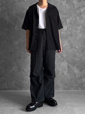 「RUUBON（ルーボン）のアイテム（ローファー）」を使った、つね。さん（メンズ・174cm）の春コーディネート
