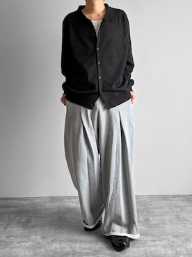 「CIYOT（シヨウト）のアイテム（トップス）」を使った、つね。さん（メンズ・174cm）の春コーディネート