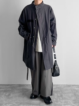 「remer（リメール）のアイテム」を使った、つね。さん（メンズ・174cm）の春コーディネート