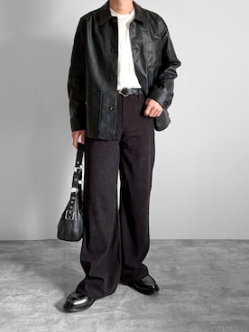 「CIYOT（シヨウト）のアイテム」を使った、つね。さん（メンズ・174cm）の秋コーディネート