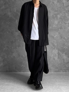「アイテム（タンクトップ）」を使った、つね。さん（メンズ・174cm）の秋コーディネート