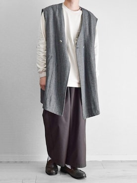 つね。さん（メンズ・174cm）の春コーディネート